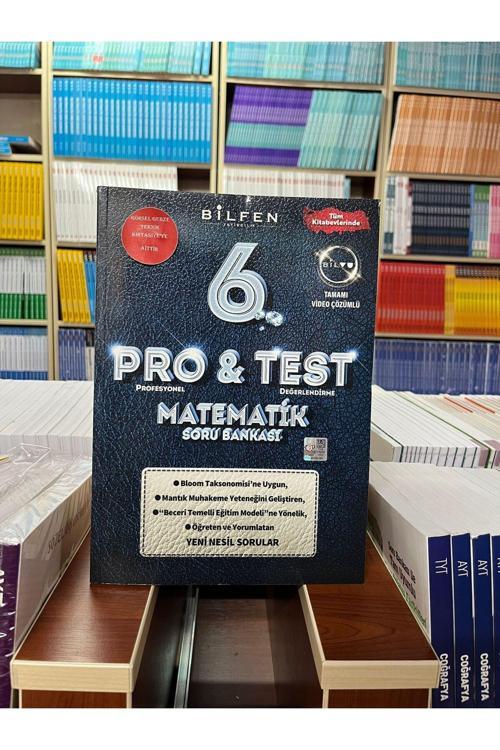Bilfen 6. Sınıf Matematik Pro&Test Soru Bankası