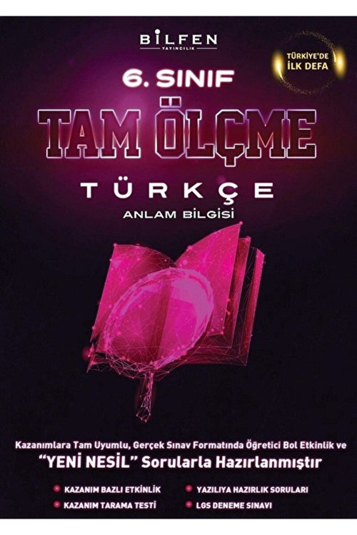 6. Sınıf Türkçe Tam Ölçme Soru Bankası / Kolektif / Bilfen Yayıncılık / 9786257857345