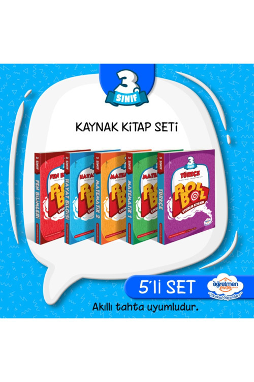 (2020-2021) 3. Sınıf Öğretmen Evde Kaynak Kitap Seti
