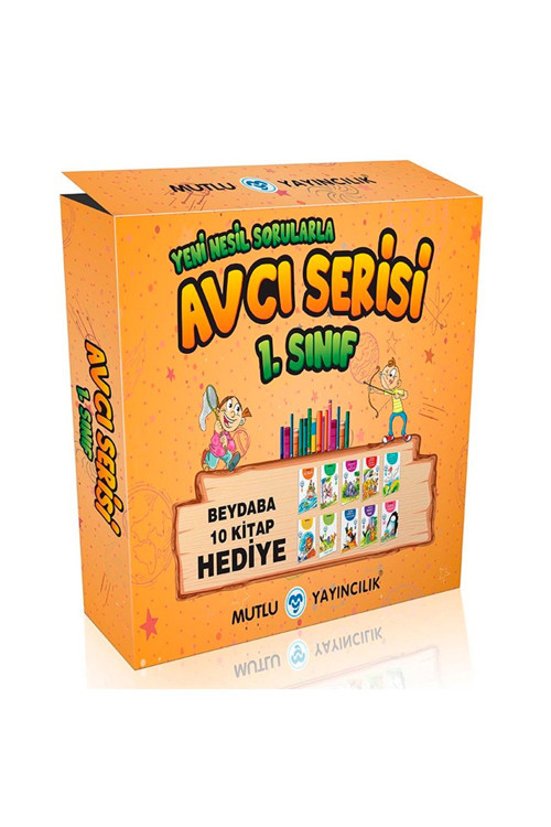 Avcı Serisi 1.sınıf (set) Yeni Baskı ! ( Beydaba Hikaye Seti Hediyeli)