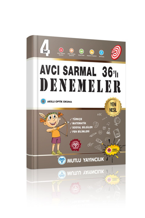Mutlu Yayınları Çarşaf Çarşaf 36’lı Deneme 4.sınıf