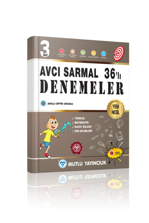 Yeni Nesil 3. Sınıf Tüm Dersler S. B. Öğretmen Evde Yay. & Avcı Sarmal 36’lı Denemeler Yeni Ürün !