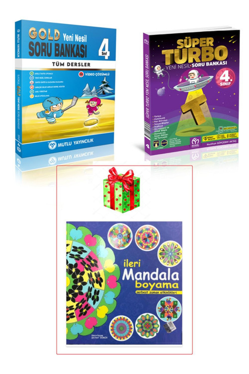 Soru Bankası 4. Sınıf 2'li Süper Set (hediyeli)