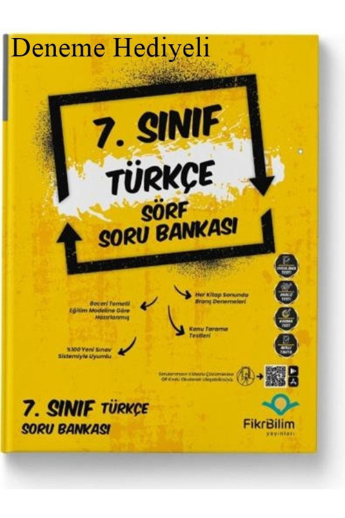 Fikri Bilim Yayınları 7.sınıf Türkçe Soru Bankası