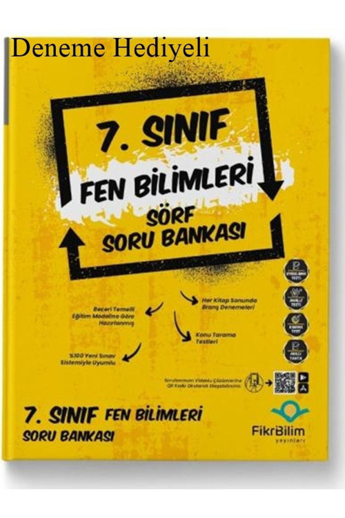 Fikri Bilim Yayınları 7.sınıf Fen Bilimleri Soru Bankası 2020-2021