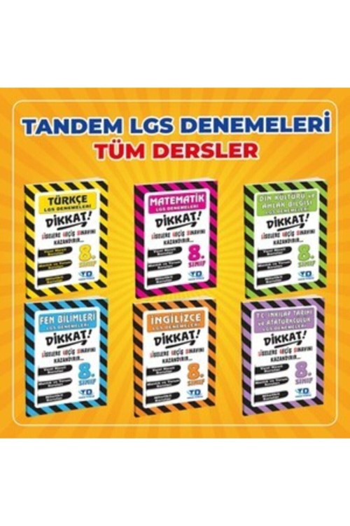 Tandem Lgs Denemeleri Tüm Dersler