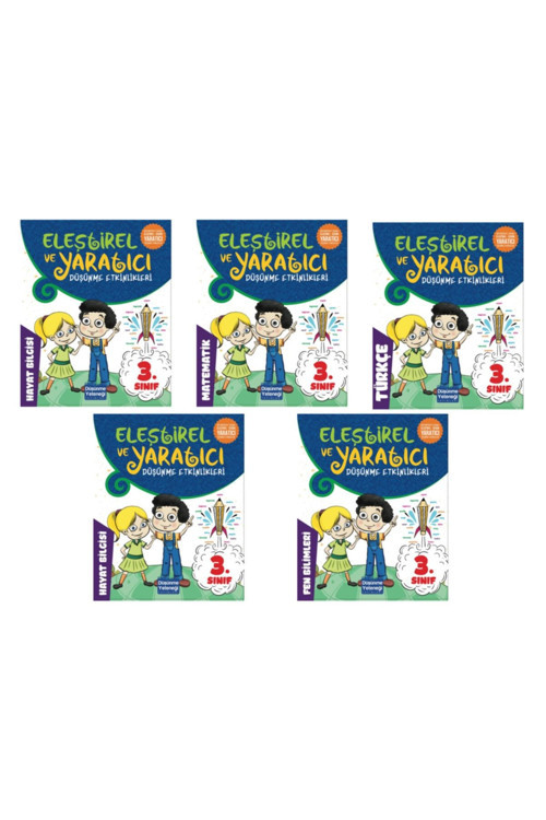 3. Sınıf Eleştirel Ve Yaratıcı Düşünme Teknikleri Süper Set (5 Kitap)