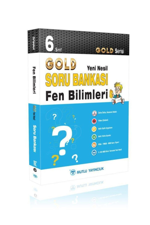 6. Sınıf Fen Bilimleri Gold Serisi Soru Bankası