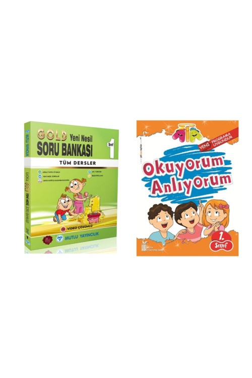1. Sınıf Temel Kaynak Çalışma Defteri + Okuma Anlama