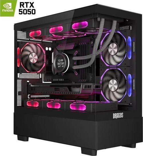 DRx7519 Ryzen 7 8700F 32GB DDR5 Ram 1TB M2 NVMe SSD 8GB RTX5050 Oyuncu Hazır Sistem