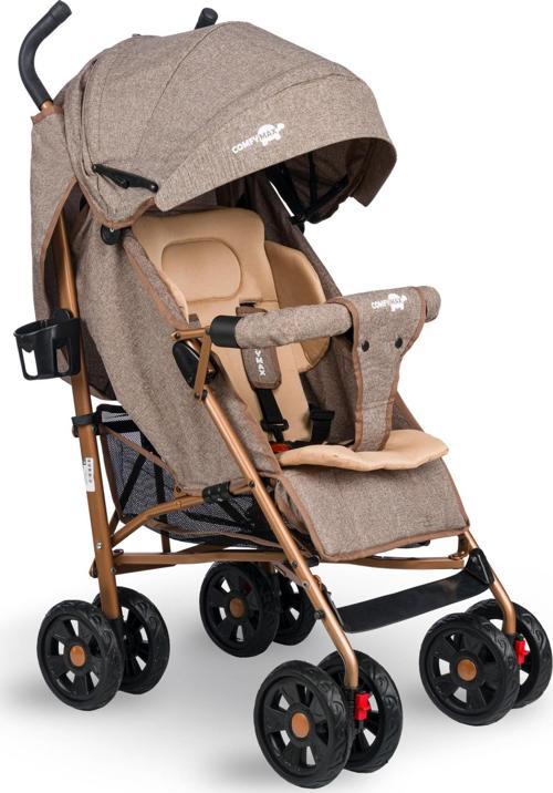 Tam Yatar Baston Bebek Arabası – Wood Brown