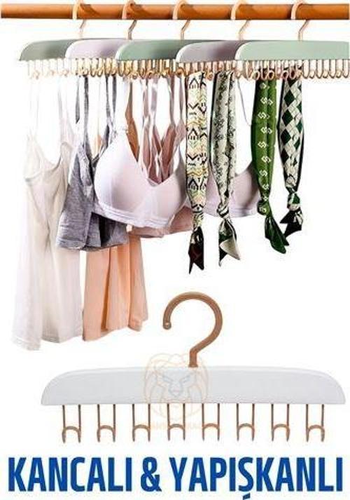 Sütyen Askısı Dolap İçi Şal Kravat Kemer Çanta Askısı