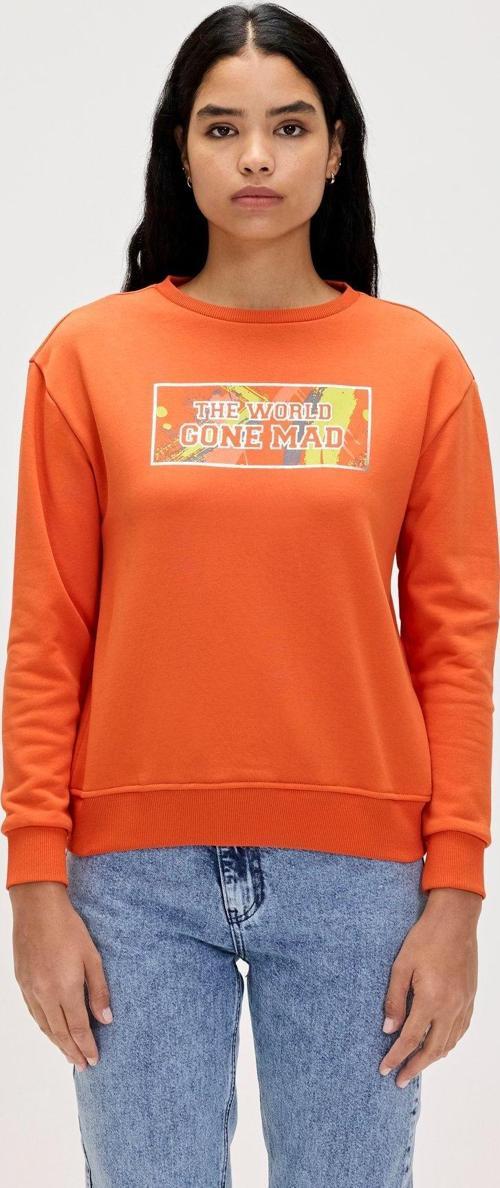 Re-Carina Turuncu Kadın Sweatshirt