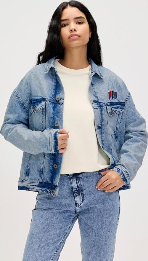Adelina Mavi Kadın Denim Ceket