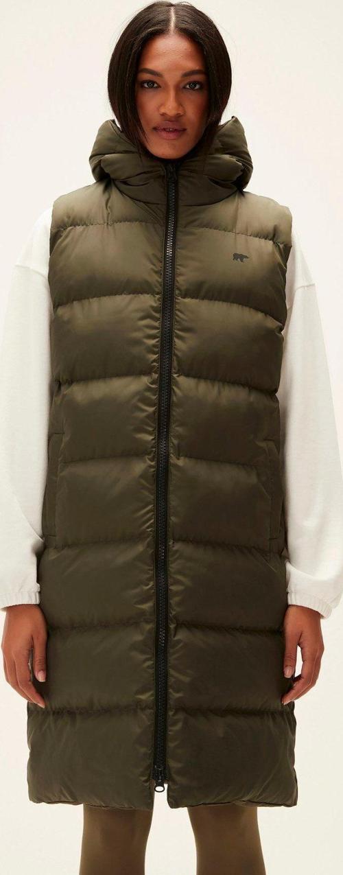 Wayfarer Vest Haki Yeşil Kadın Puffer Yelek