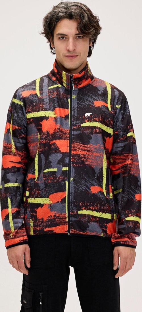 Drew Siyah Erkek Polar Sweatshirt