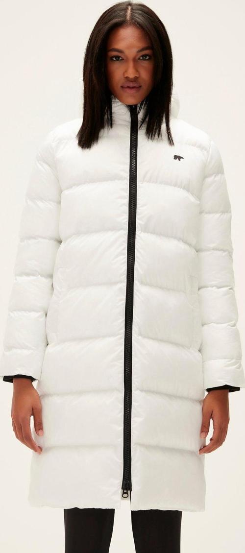 Wayfarer Puffer Off-White Beyaz Kapüşonlu Uzun Kadın Mont