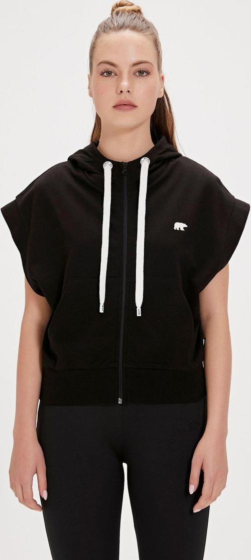 Kelly Siyah Full-Zip Sweatshirt