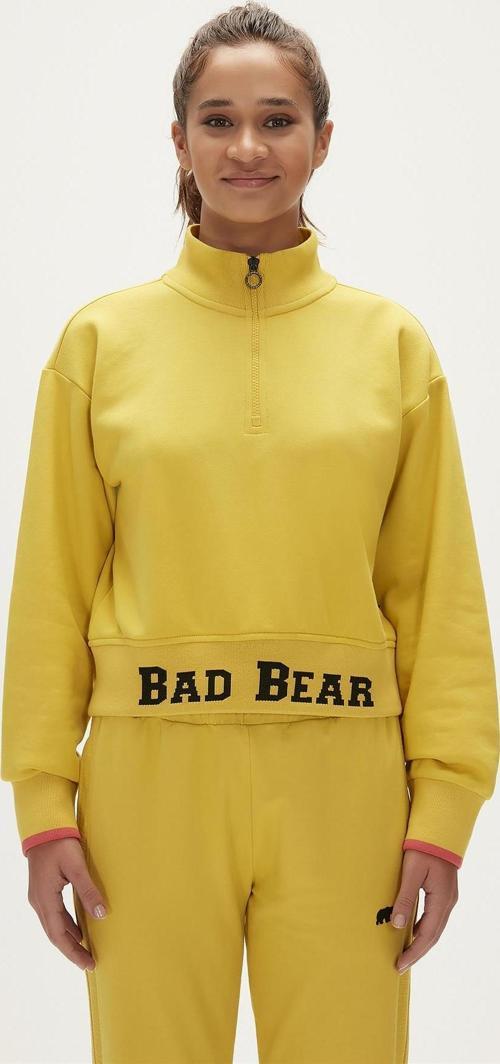 Zoe Half-Zip Cider Sarı Yarım Fermuarlı Kadın Sweatshirt