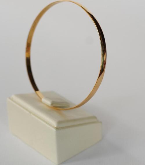 RİSEGOLD 10 GRAM 22 AYAR ÖZEL GENİŞ OVAL KİBRİT ÇÖPÜ BİLEZİK İŞÇİLİKSİZ