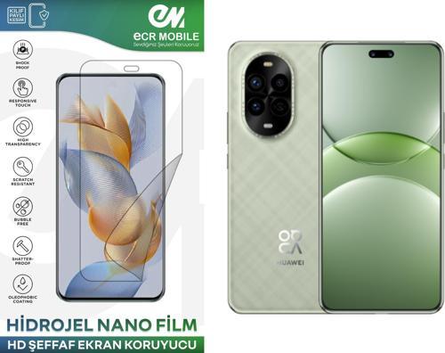 Huawei Nova 13 Pro ile Uyumlu Hidrojel Ekran Koruyucu Film HD-ŞEFFAF(Tempered Cam Değildir!)