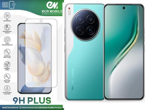 Tecno Camon 40 Premier 5G ile Uyumlu MAT Esnek Nano Kırılmayan Ekran Koruyucu