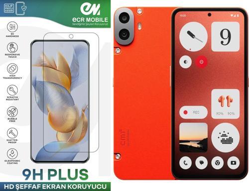 CMF Phone 1 Ekran Koruyucu 9H Esnek Nano Cam Tam Uyumlu Şeffaf