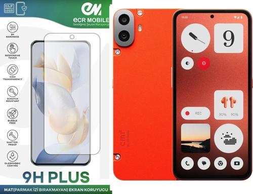 CMF Phone 1 Ekran Koruyucu MAT Parmak İzi Bırakmayan Uyumlu Esnek Nano Kırılmayan