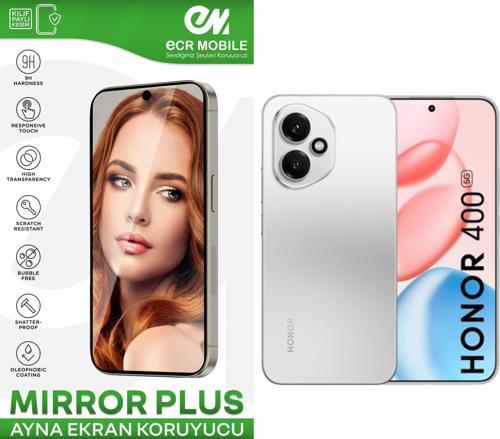Honor 400 ile Uyumlu Esnek Ayna(Mirror) 9H Nano Ekran Koruyucu