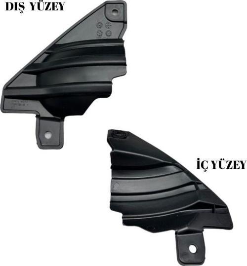 Honda Civic Reflektör Braket Arka Sol 2016-2021 