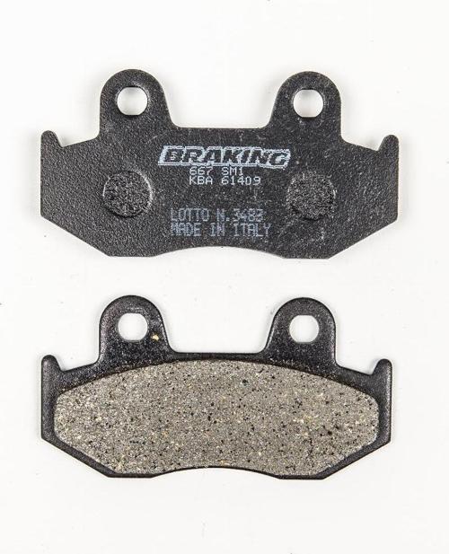 667Sm1 2002-2007 Honda Dylan 150 Uyumlu Ön Fren Balatası Yarı Metalik Balata