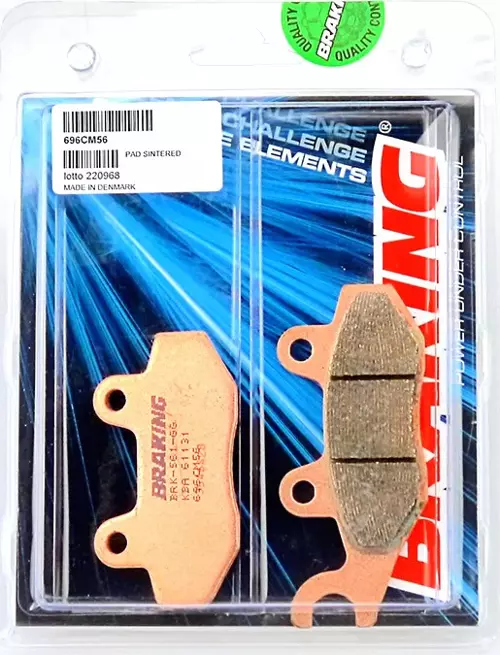 Triumph Street Twin Arka Fren Balatası Braking 696CM56 Sinterli Bal