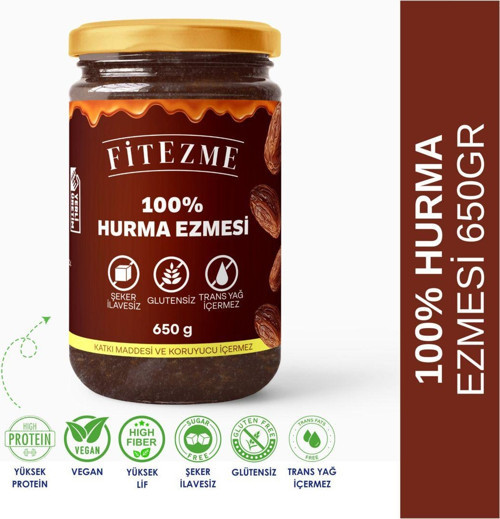 100% Hurma Ezmesi 650G