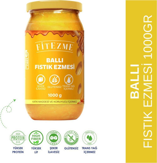 Ballı Fıstık Ezmesi 1000G