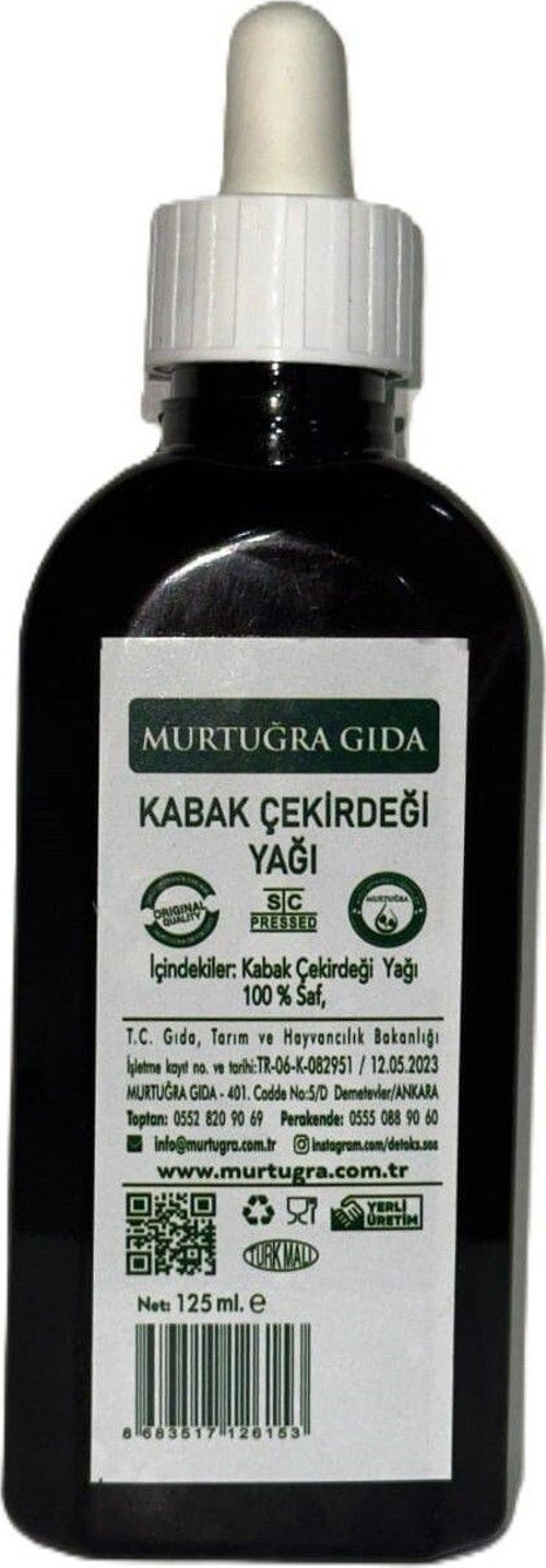 Kabak Çekirdeği Yağı - 125Ml.