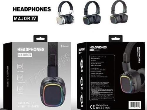 Luxury, Major Bluetooth Pro Kulaklık Siyah Renk 