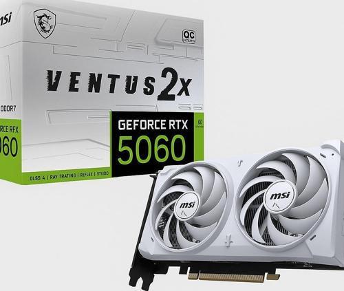 VGA GEFORCE RTX 5060 8G VENTUS 2X OC WHITE