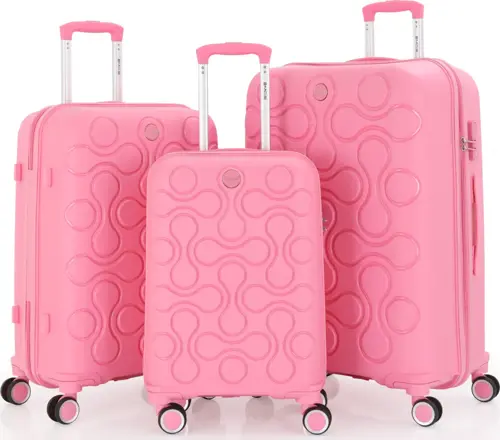 376 POLİPROPİLEN 3 LÜ SET VALİZ
