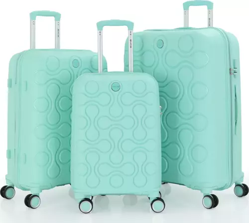 376 POLİPROPİLEN 3 LÜ SET VALİZ
