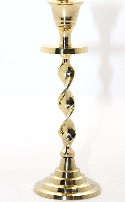 Tekli Pirinç Şamdan Model 2