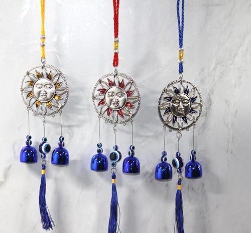 Metal Nazar Boncuğu Çan Model 13