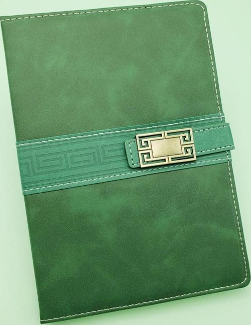 Tarihsiz Ajanda Defter Yeşil Renk