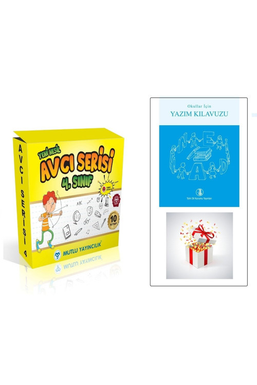 Avcı Serisi 4. Sınıf Set Yeni Baskı 10 Kitap