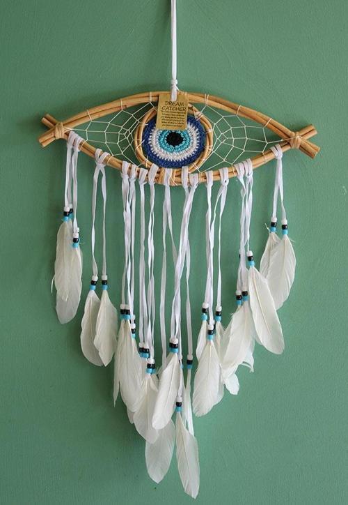 Rüya Kapanı Dream Catcher Göz Tasarımı Model 3