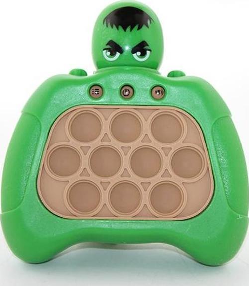 Işıklı Müzikli Pop-It Hulk Tasarımlı