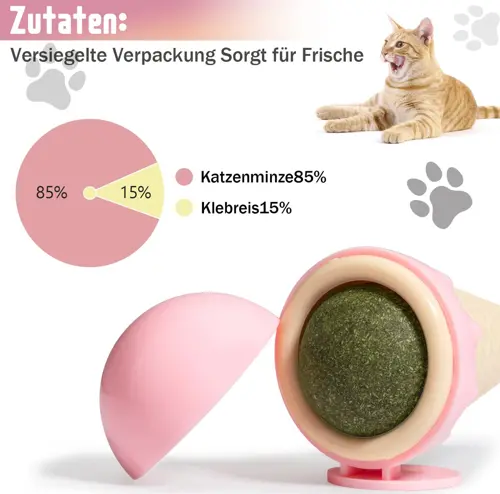 Dondurma Şeklinde Kedi Otu Nanesi