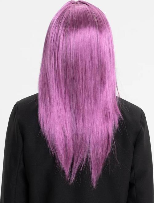 Rose Pembe Düz Kesim Peruk