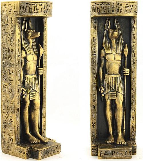 Anubis Figürlü Mumluk