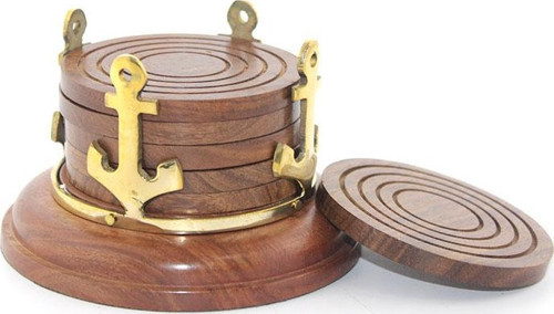 Pirinç Çapalı Bardak Altı Model 1