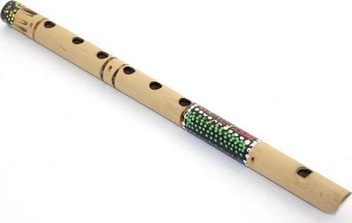Bambu Batikli Flüt 30 Cm